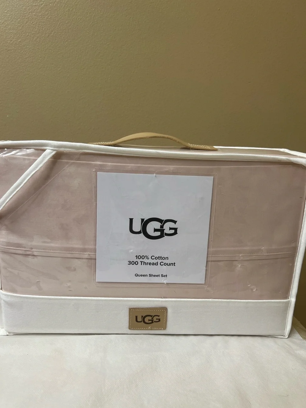UGG 100% Cotton Queen Sheet Set